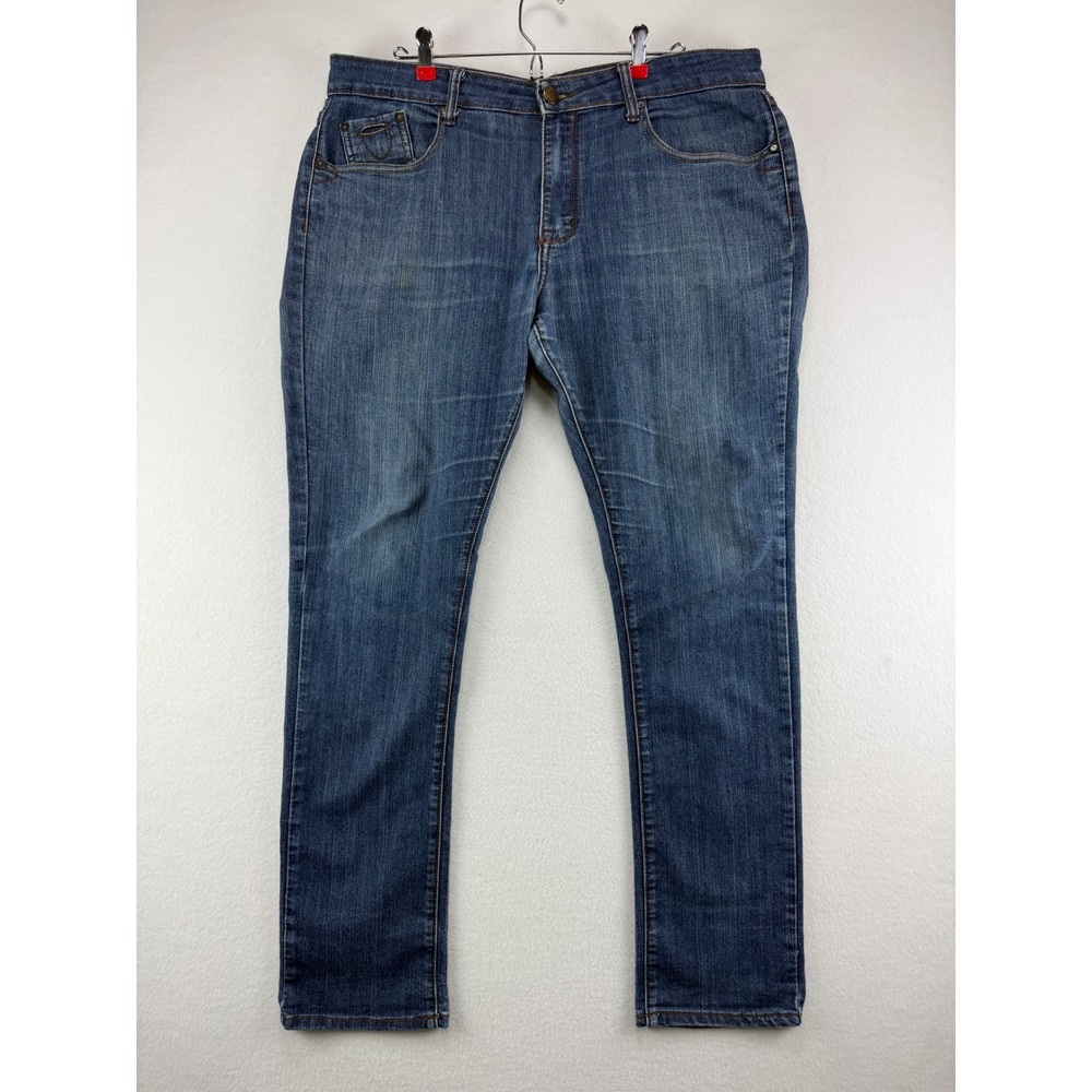 Ezekiel Jeans‎ Mens 36 Straight Leg Medium Wash Blue Premium Denim 305